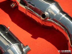 Alfa Romeo Giulia Downpipe Set - 2.9L - TUO - w/ Enlarged Shell